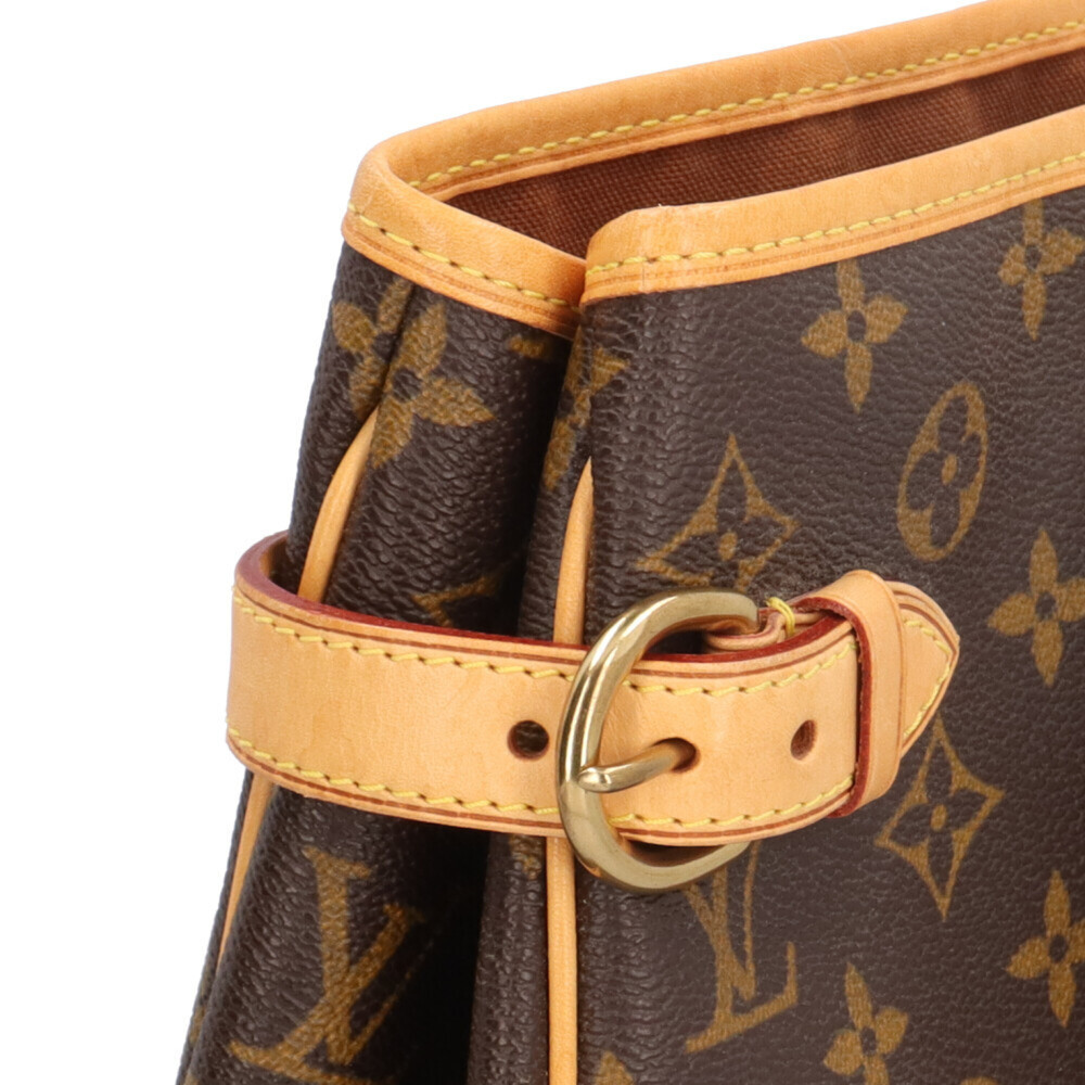 LOUIS VUITTON Authentic Brown Monogram Canvas Tote Bag - Picture 10 of 14